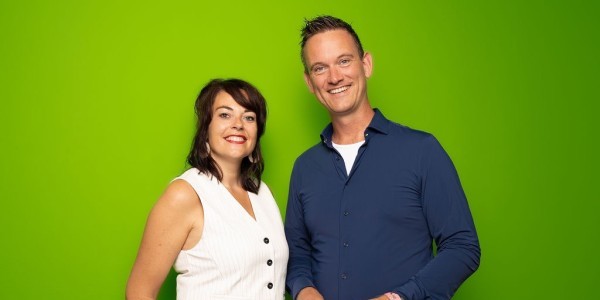 Priscilla en Joost van StressVRIJ